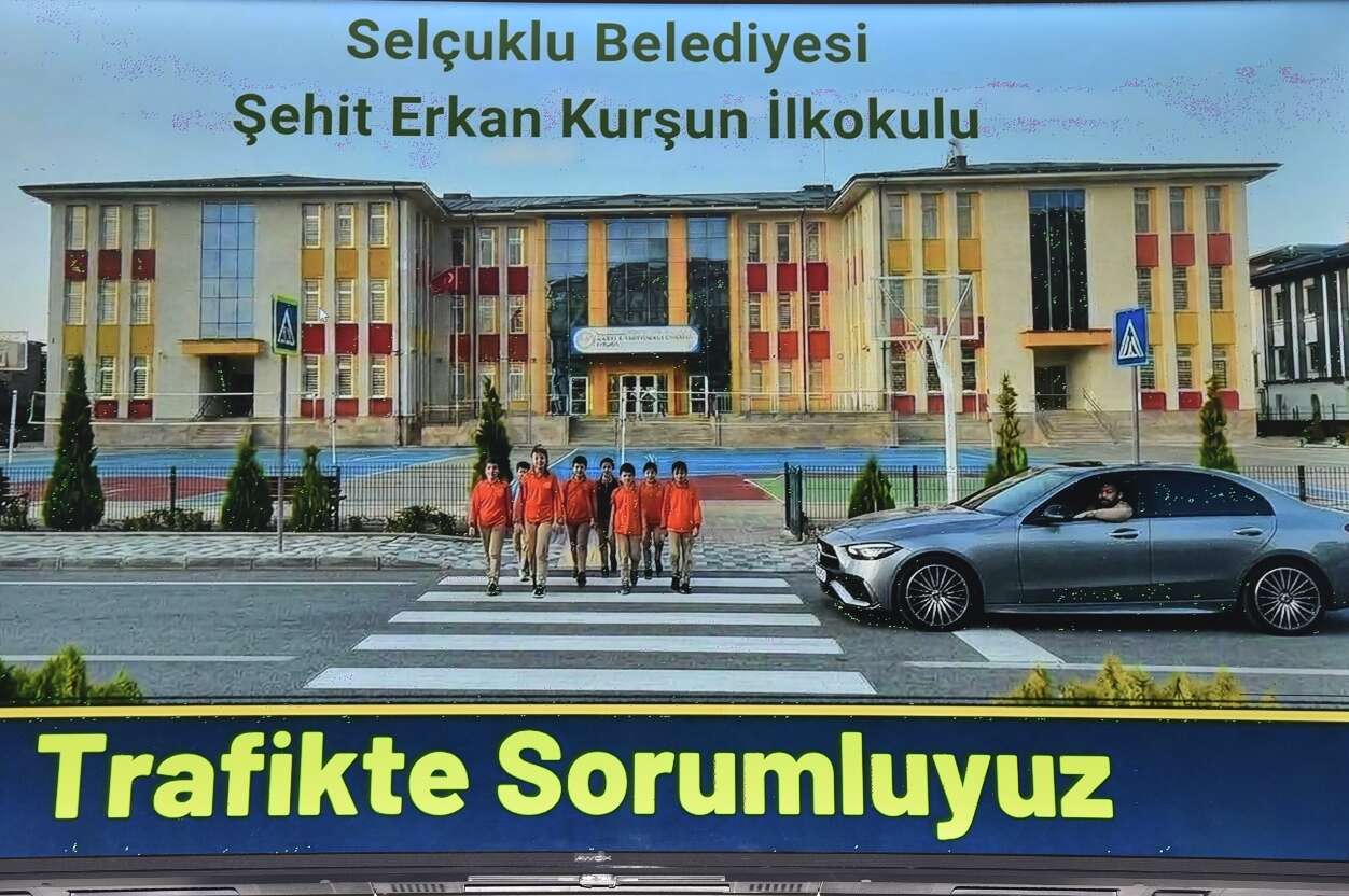 Minikler Konya’da trafiği yaşayarak öğrenecek 10